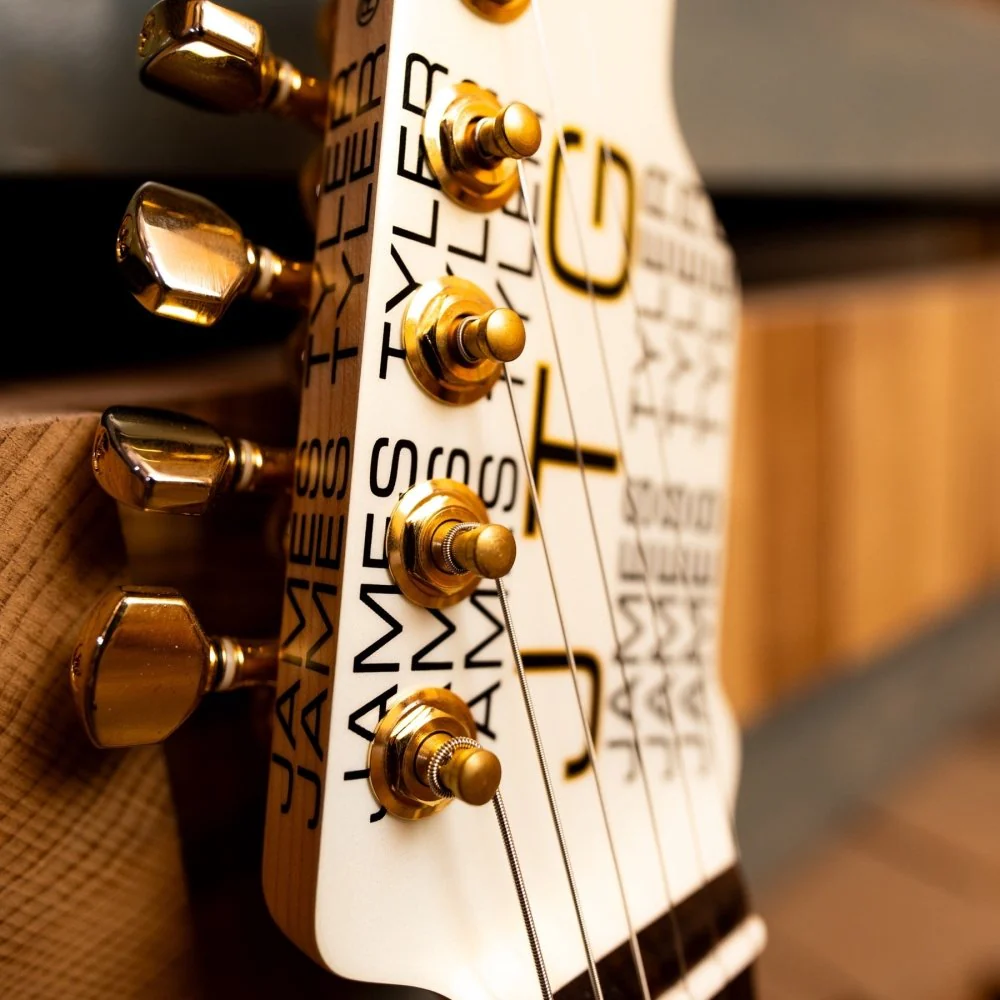 James Tyler JTG-MK1 Modern HSS Axe White Pearl - Image 10