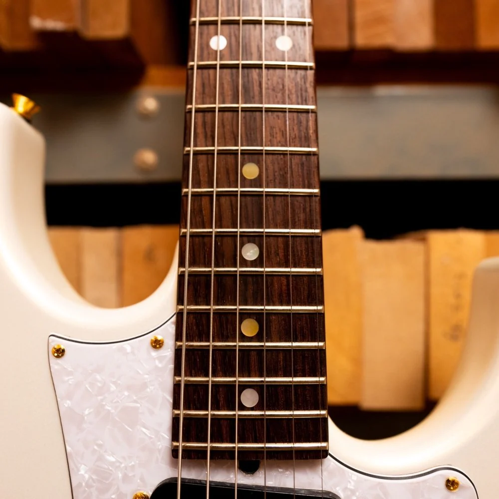 James Tyler JTG-MK1 Modern HSS Axe White Pearl - Image 11