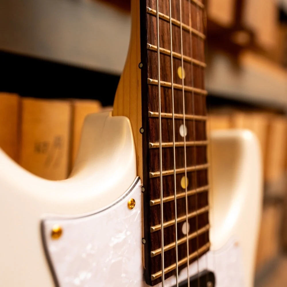 James Tyler JTG-MK1 Modern HSS Axe White Pearl - Image 12