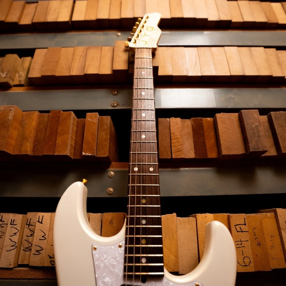 James Tyler JTG-MK1 Modern HSS Axe White Pearl - Image 14