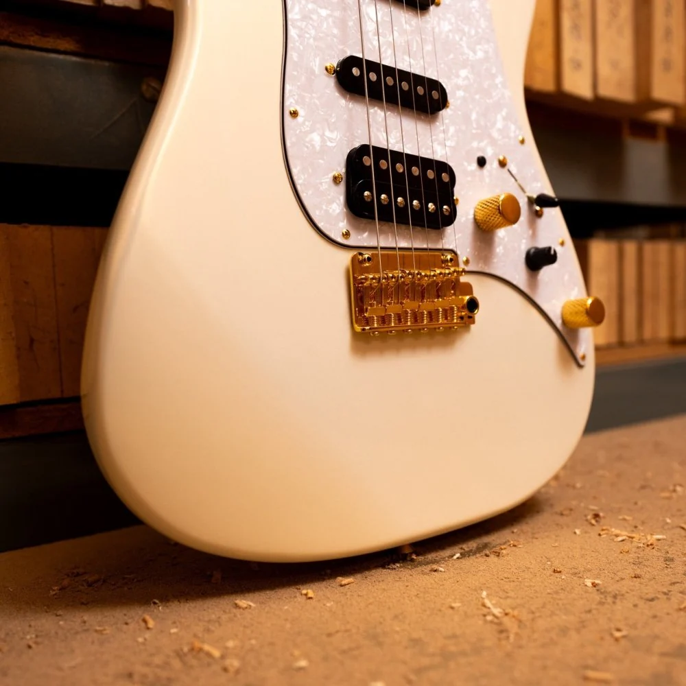 James Tyler JTG-MK1 Modern HSS Axe White Pearl - Image 4