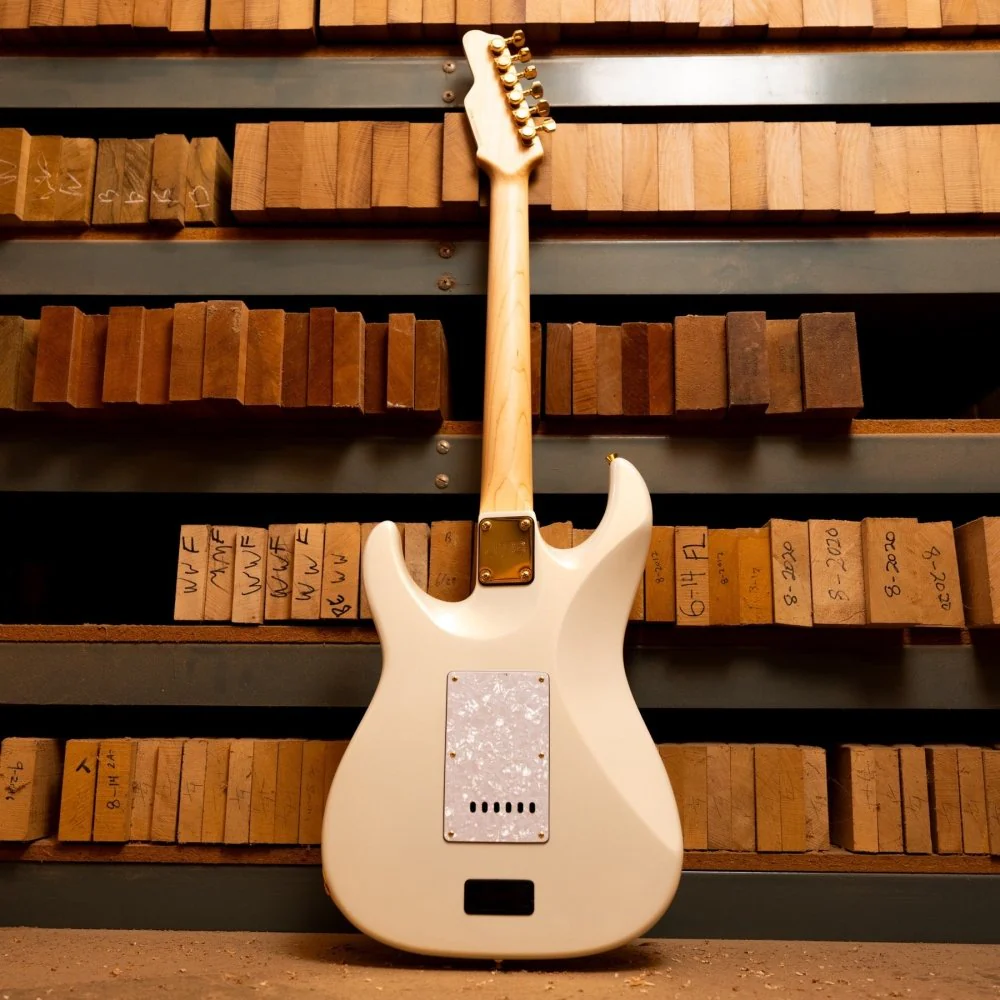 James Tyler JTG-MK1 Modern HSS Axe White Pearl - Image 5