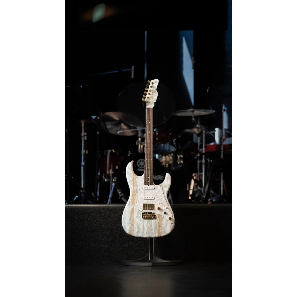 James Tyler USA Studio Elite HD HSS White Shmear - Image 17