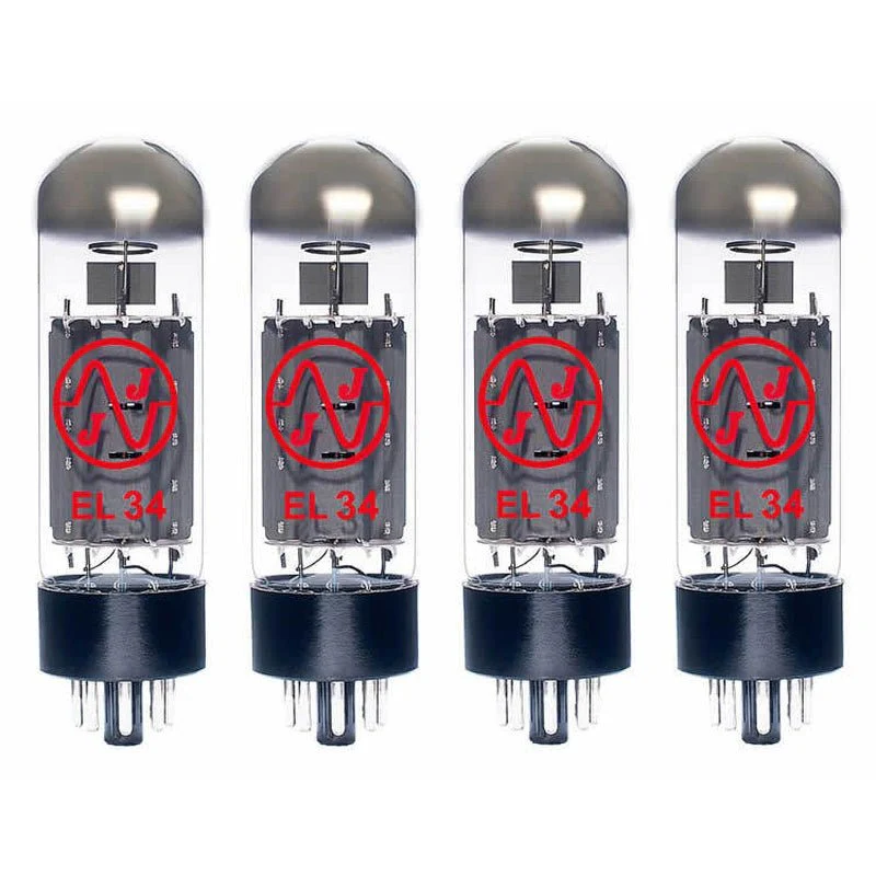 JJ Electronic EL34 Power Tubes (Matched Quad)