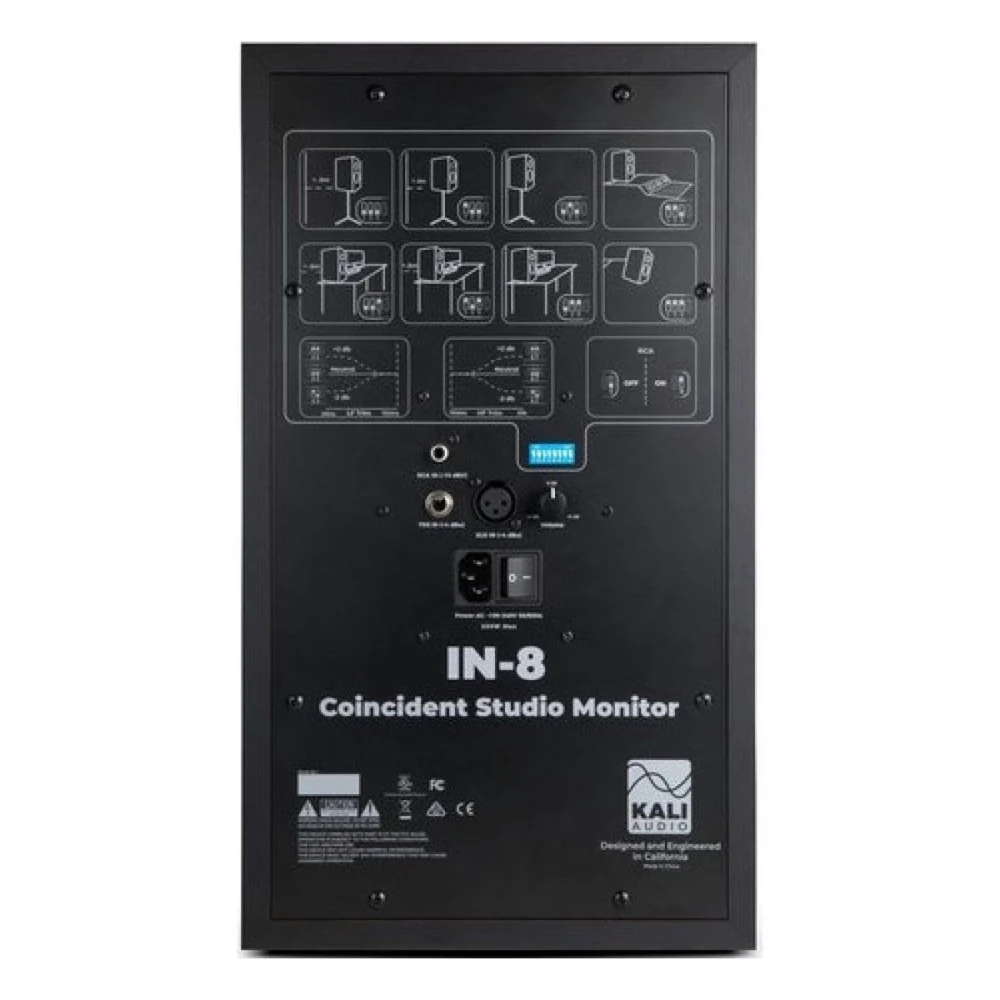Kali Audio IN-8 V2 2nd Wave 3-Way Studio Monitor (Single) - Image 2