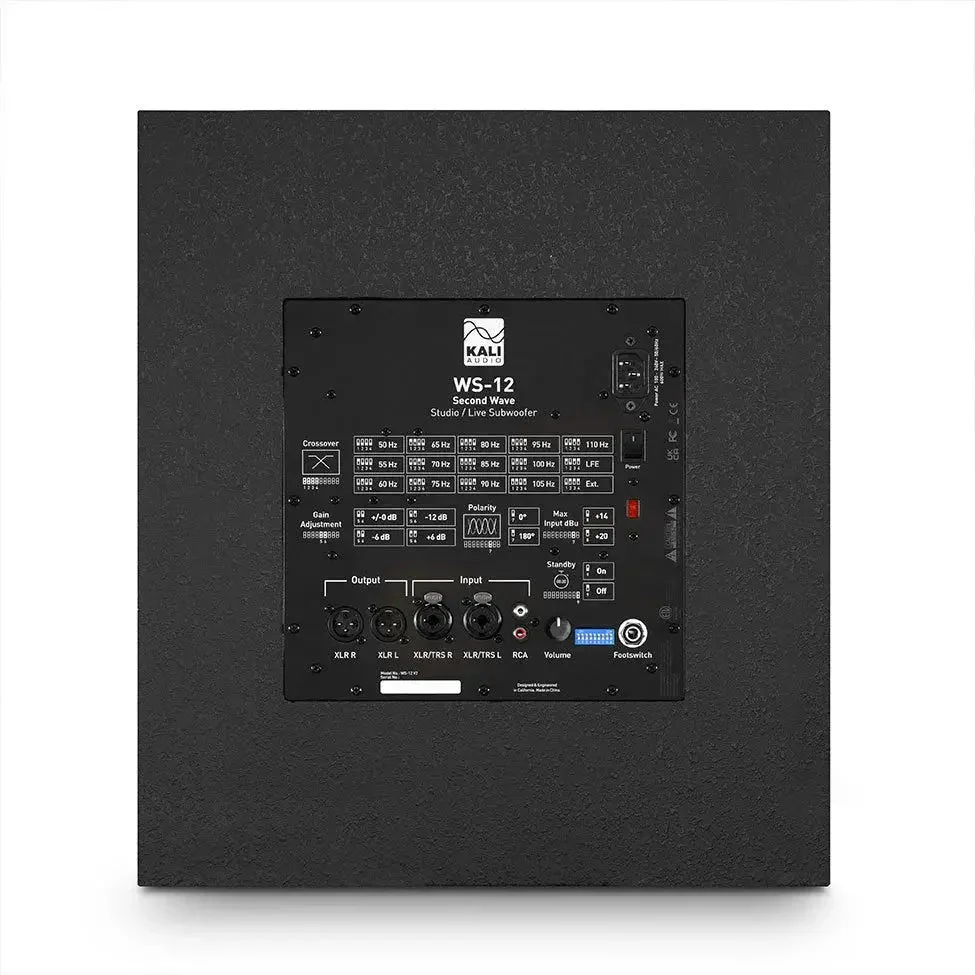 Kali Audio WS-12 V2 Second Wave 12" 1000W Subwoofer for Studio & Stage Single - Image 2