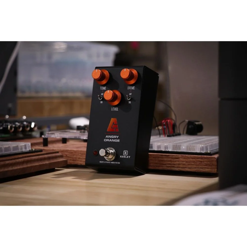 Keeley Angry Orange 4-in-1 Fuzz & Distortion Based on Civil War Muff & DS-1 - Image 16