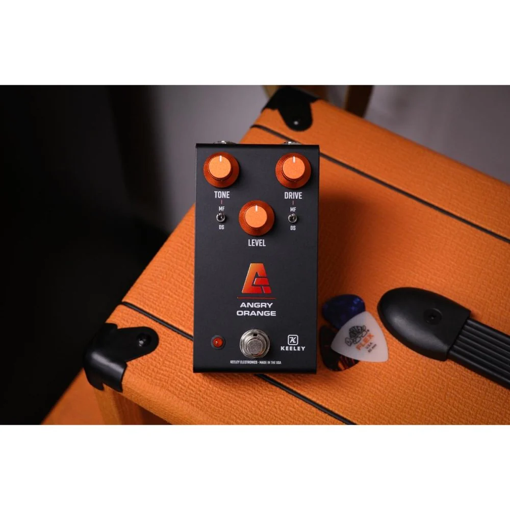 Keeley Angry Orange 4-in-1 Fuzz & Distortion Based on Civil War Muff & DS-1 - Image 17