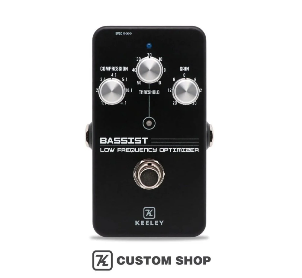 Keeley Bassist Compressor CHROMALUX Limited Edition