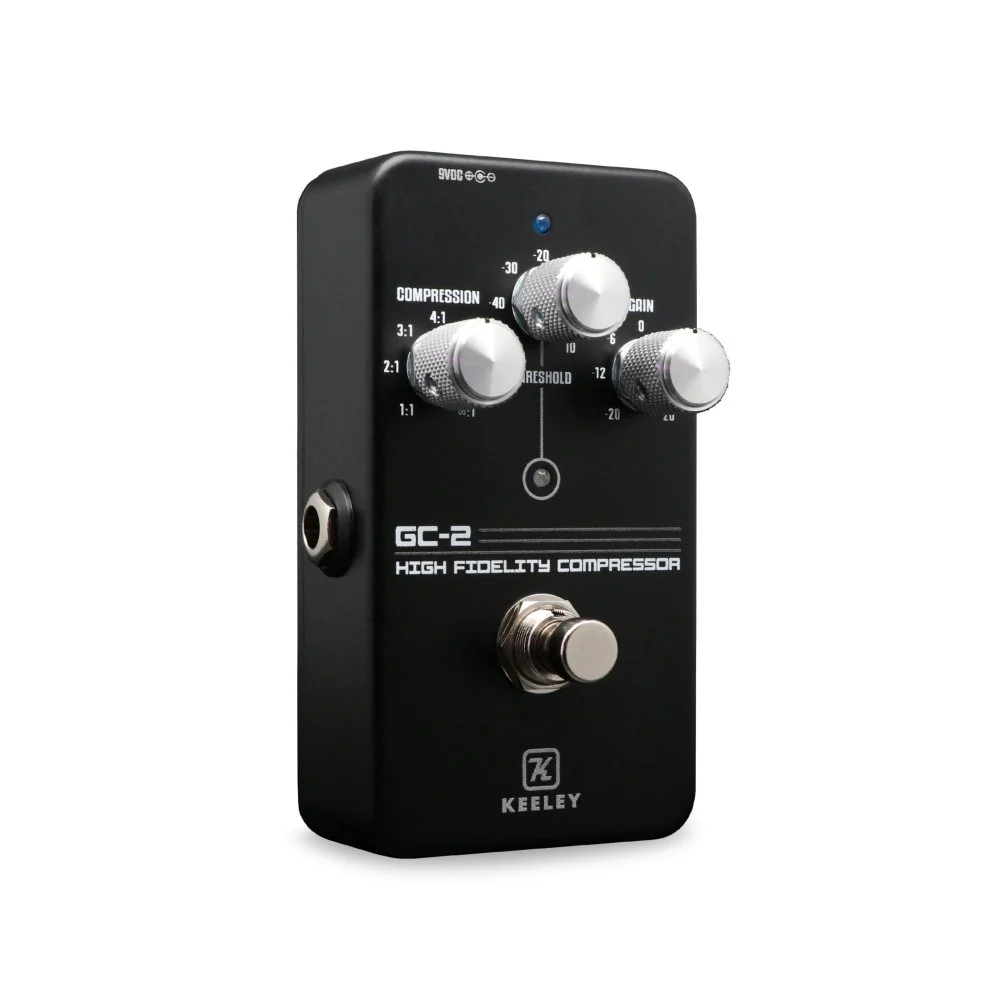 Keeley GC-2 Limiting Amplifier Compressor Pedal CHROMALUX Limited Edition - Image 2
