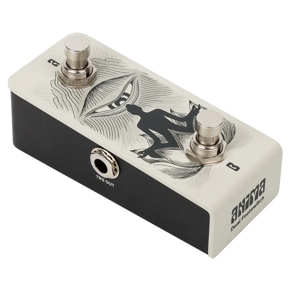 Klowra ANIMA Vertical Universal Dual Momentary Footswitch w/ TRS Map Toggle Switch - Image 2