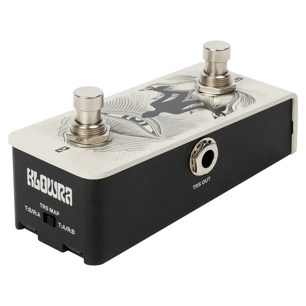 Klowra ANIMA Vertical Universal Dual Momentary Footswitch w/ TRS Map Toggle Switch - Image 3