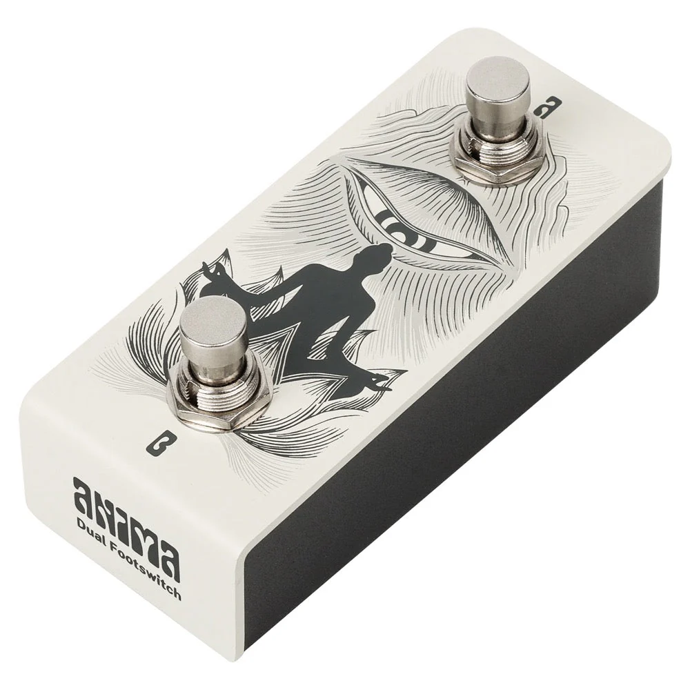 Klowra ANIMA Vertical Universal Dual Momentary Footswitch w/ TRS Map Toggle Switch - Image 4