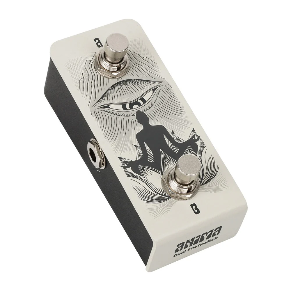Klowra ANIMA Vertical Universal Dual Momentary Footswitch w/ TRS Map Toggle Switch - Image 5