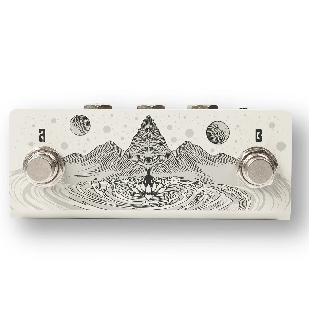 Klowra ANIMUS Horizontal Universal Dual Momentary Footswitch w/ TRS Map Toggle Switch