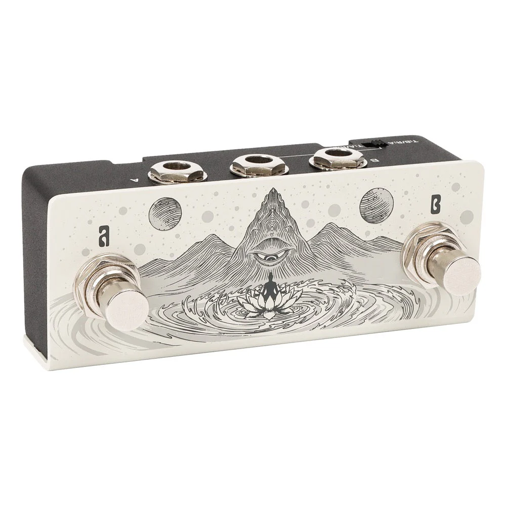 Klowra ANIMUS Horizontal Universal Dual Momentary Footswitch w/ TRS Map Toggle Switch - Image 10