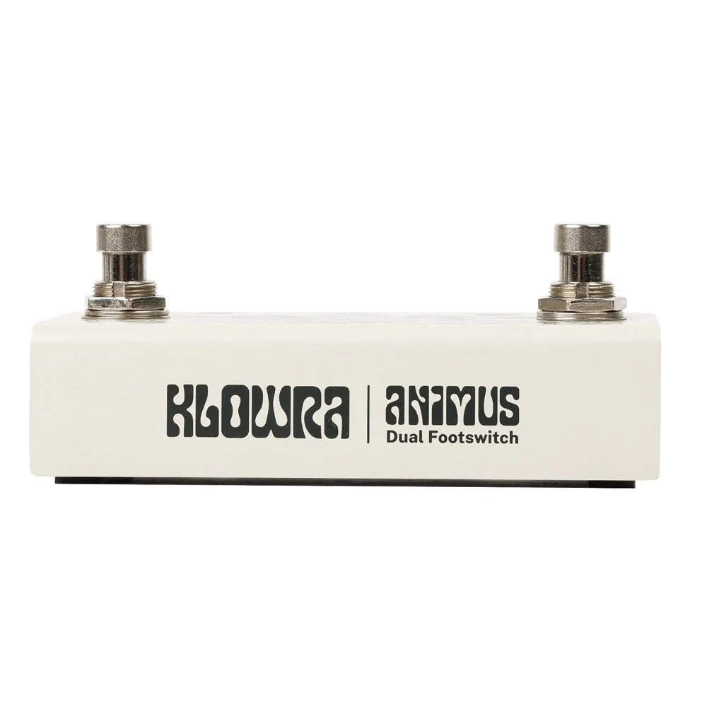 Klowra ANIMUS Horizontal Universal Dual Momentary Footswitch w/ TRS Map Toggle Switch - Image 16