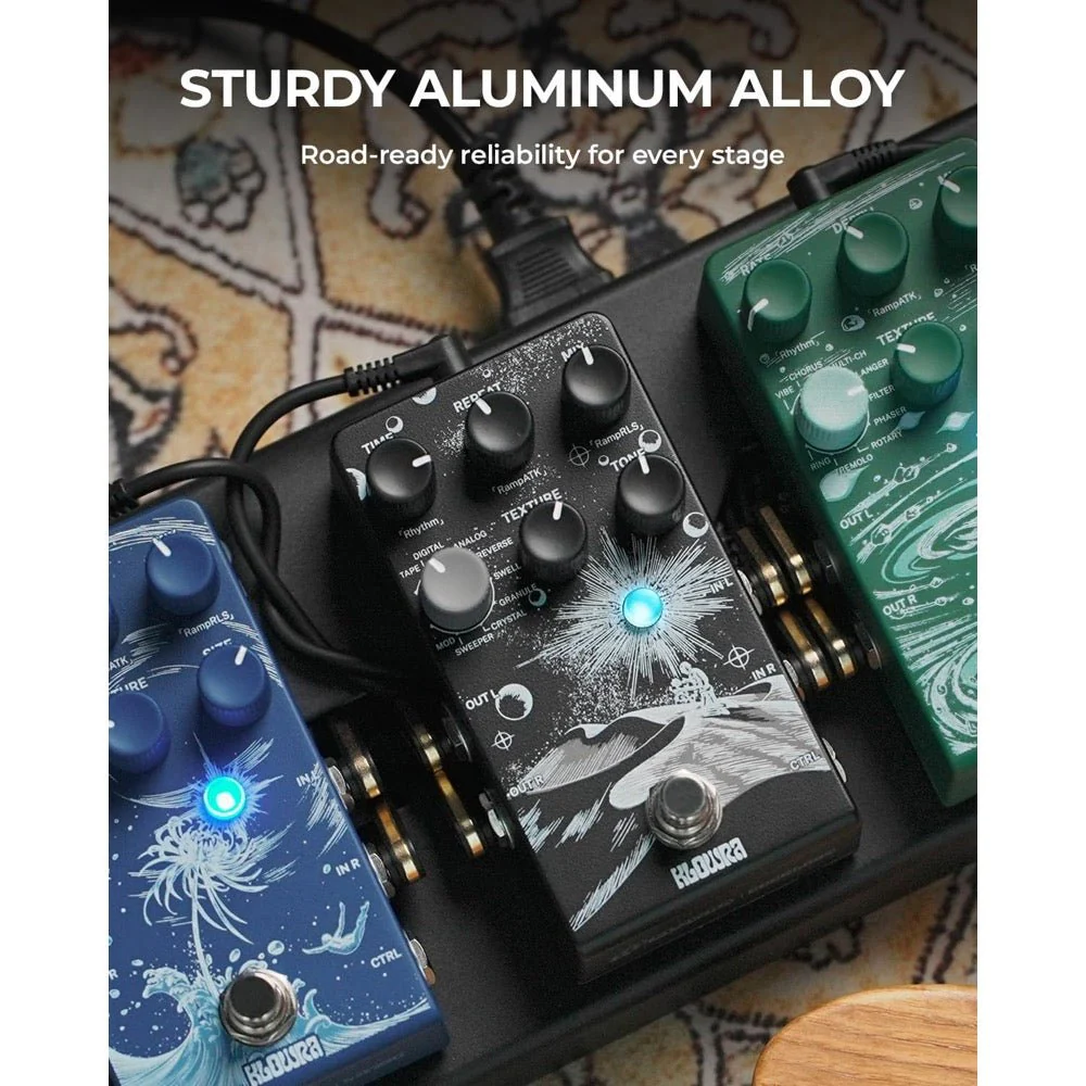 Klowra EVERLAST 9-Mode Stereo Delay w/ Studio-Grade 32-Bit DSP - Image 8