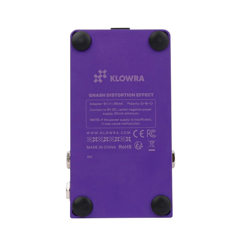 Klowra GNASH Analog Dual-Channel Distortion w/ Built-in Wavefolder - Image 16