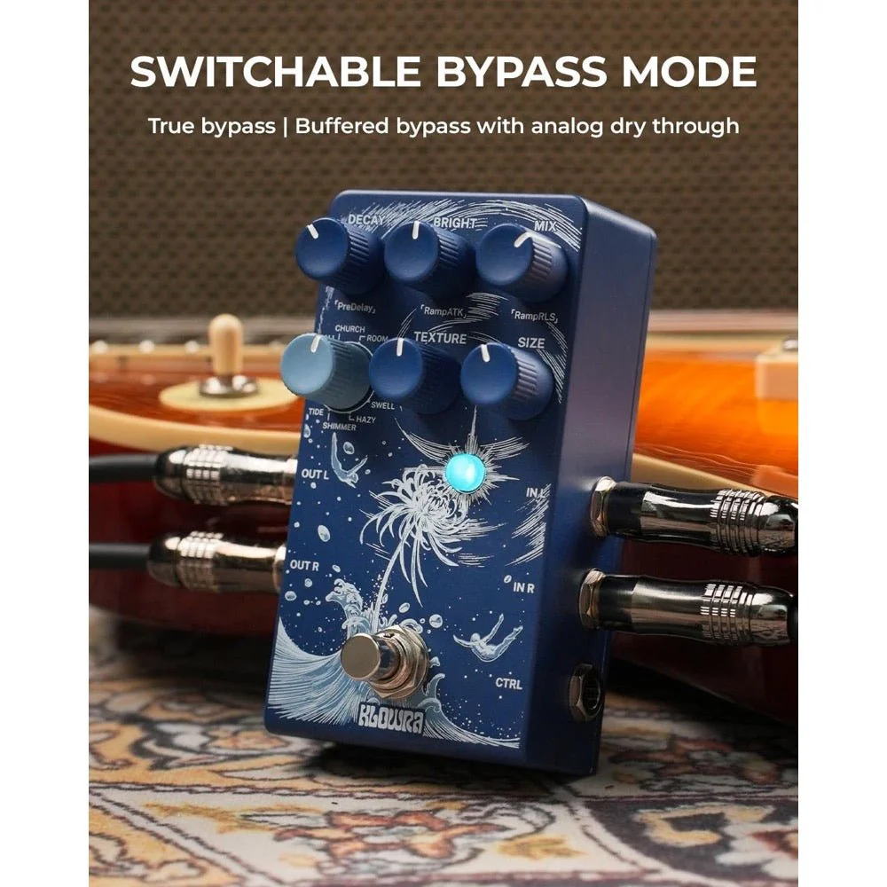 Klowra LIMBO 9-Mode Stereo Reverb w/ Studio-Grade 32-Bit DSP - Image 4