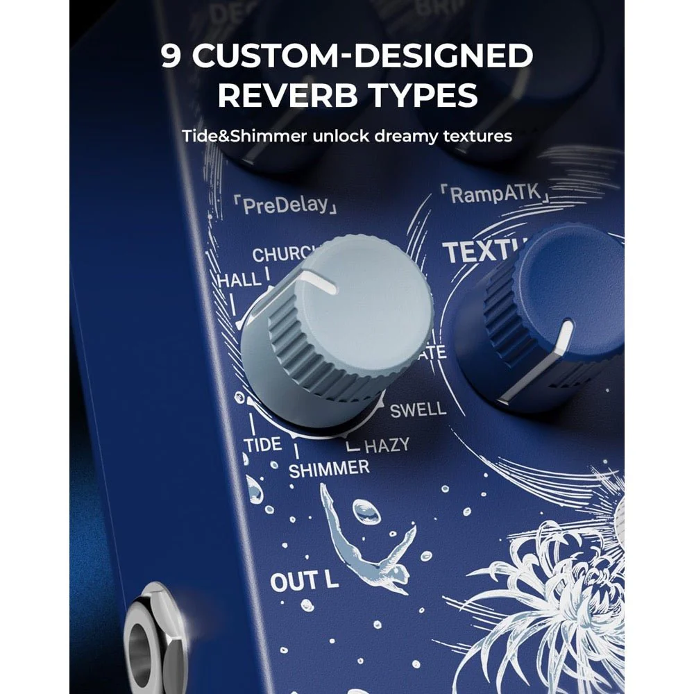 Klowra LIMBO 9-Mode Stereo Reverb w/ Studio-Grade 32-Bit DSP - Image 6