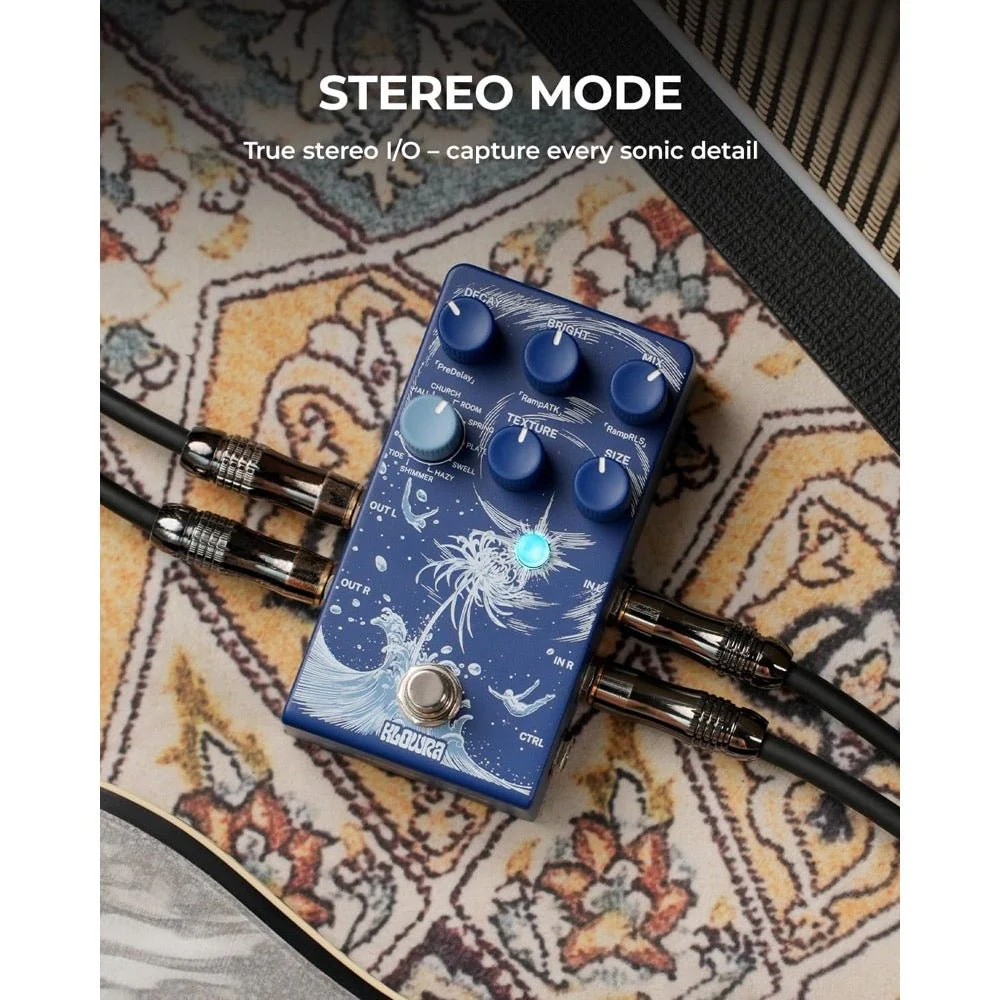 Klowra LIMBO 9-Mode Stereo Reverb w/ Studio-Grade 32-Bit DSP - Image 9