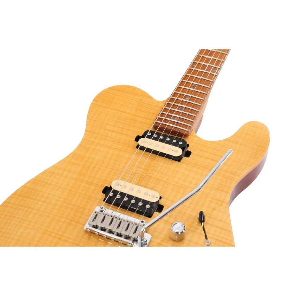 Sire Larry Carlton T7 FM Flame & Roasted Maple w/ Premium GigBag - Image 8
