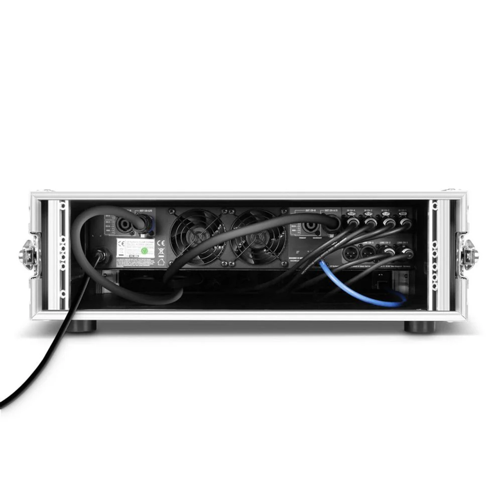 LD Systems DSP45K RACK 4-Channel Dante DSP Power Amp & Patchbay in 19" Rack Case - Image 4