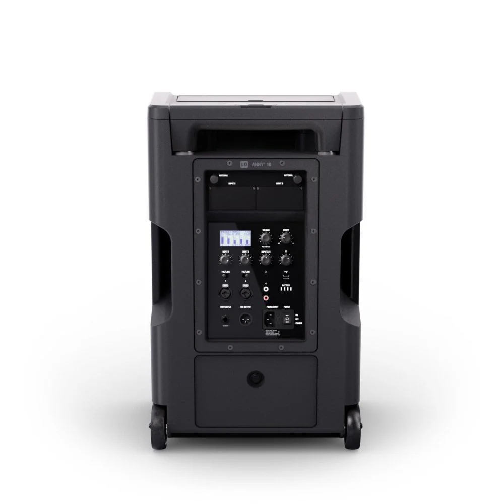 LD Systems ANNY 10 10" Portable Battery-Powered PA Speaker w/ Bluetooth & Built-in Mixer - Image 15
