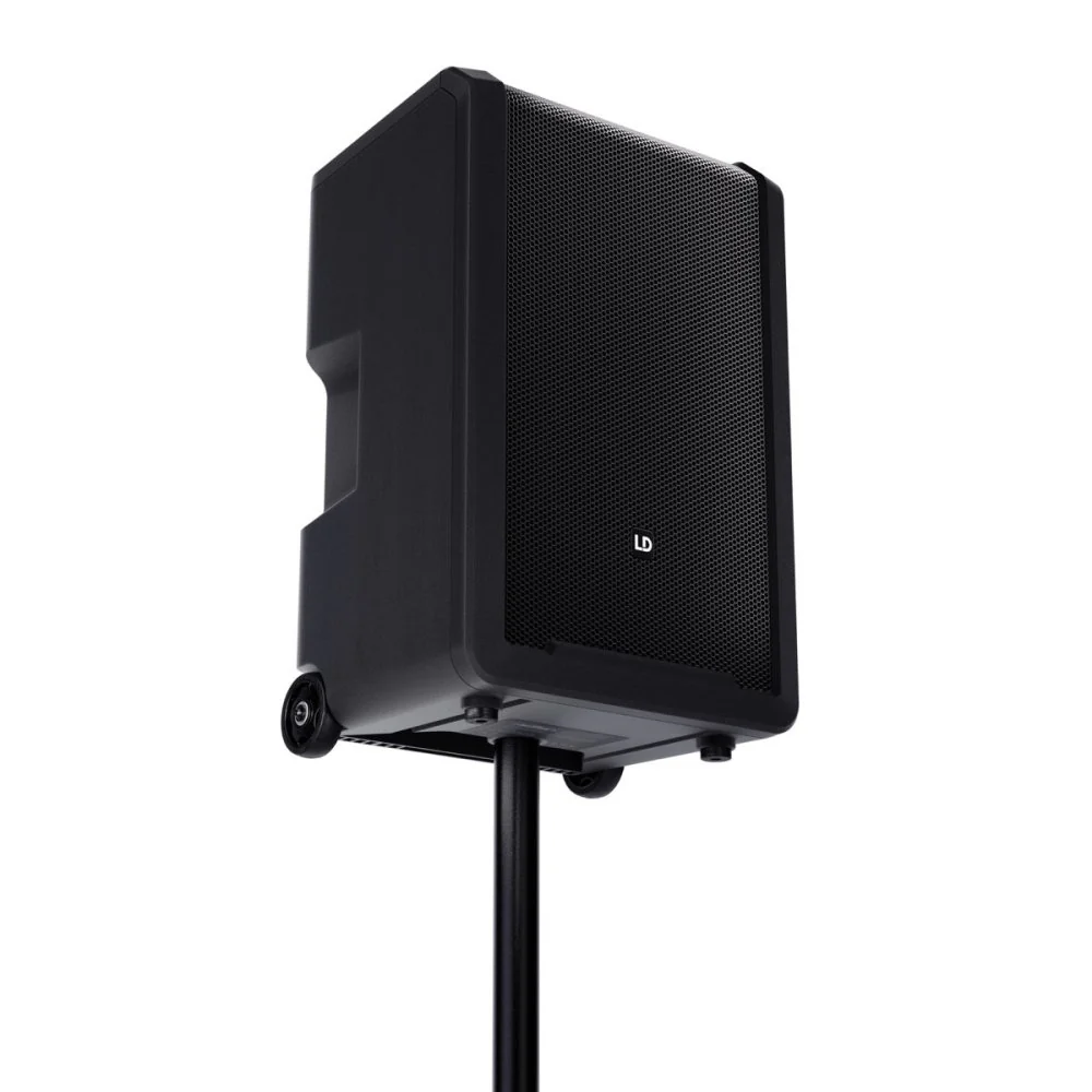 LD Systems ANNY 10 HBH 2 10" Battery-Powered PA Speaker + 1x Wireless Headset Mic + 1x Wireless Handheld Mic w/ Bluetooth & Built-in Mixer - Image 18
