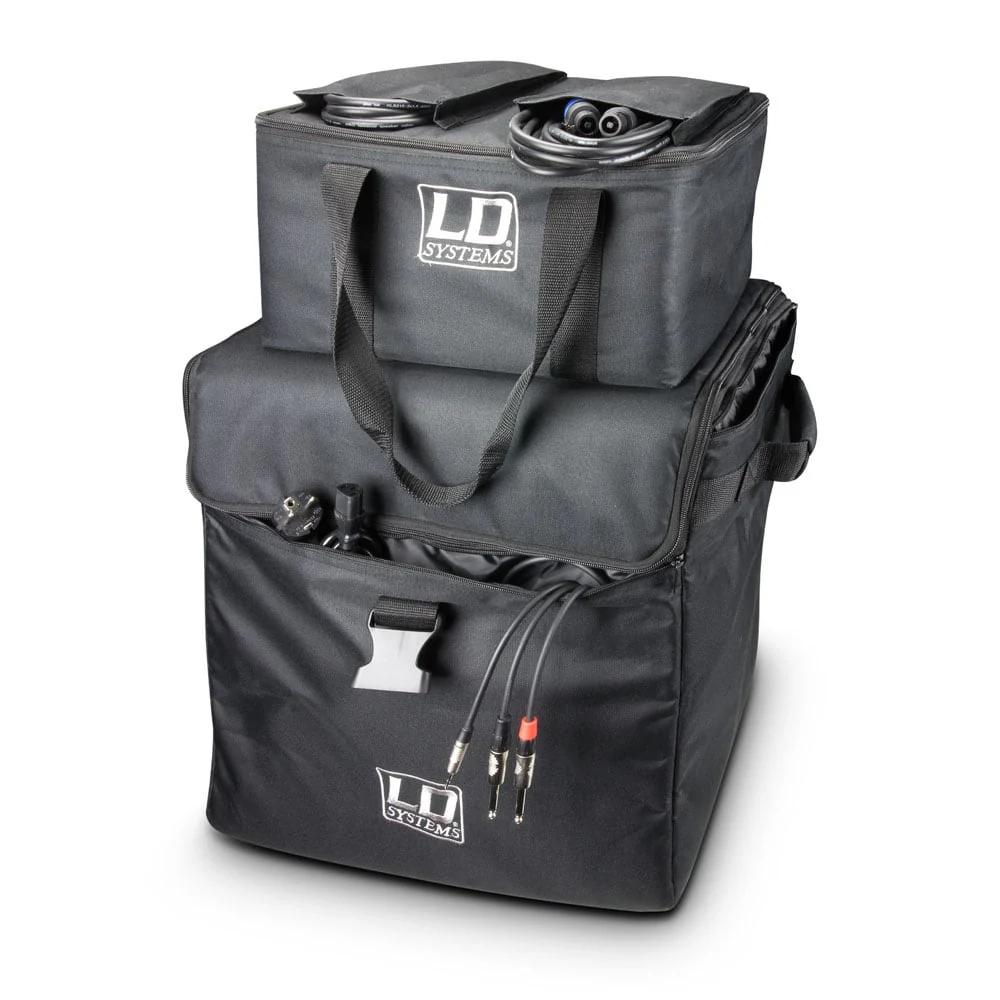 LD Systems Transport Bags w/ Wheels for DAVE 8 Systems - Image 4