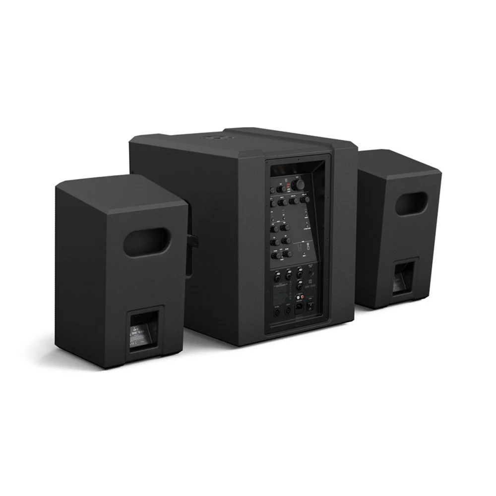 LD Systems DAVE 12 G4X Compact Powered 12" Sub w/ Dual 6.5" Satellites - Image 4