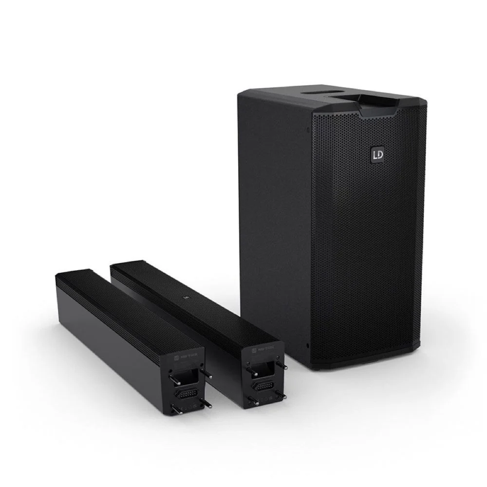 LD Systems MAUI 11 G3 MIX 1460W Column PA Speaker w/ Built-in 6CH Digital Mixer & DSP Black - Image 6
