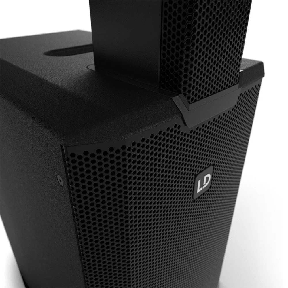 LD Systems MAUI 11 G3 MIX 1460W Column PA Speaker w/ Built-in 6CH Digital Mixer & DSP Black - Image 7