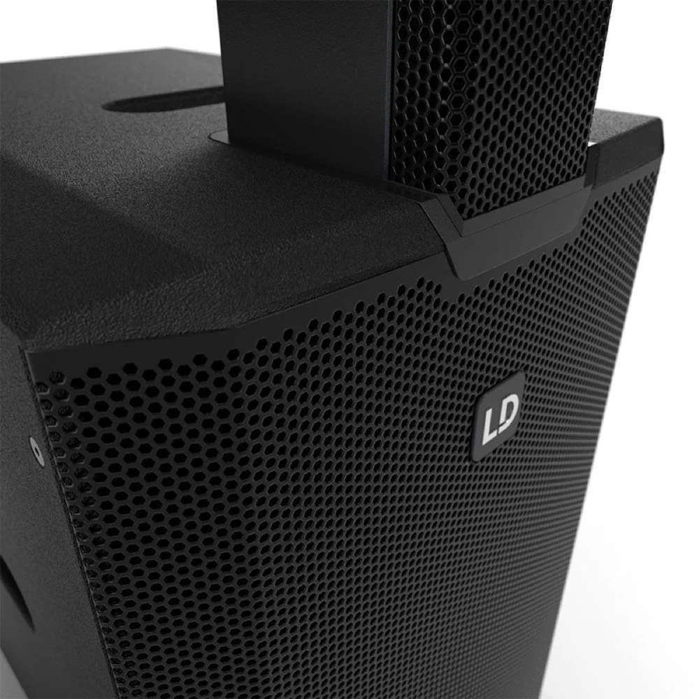 LD Systems MAUI 28 G3 MIX 2060W Column PA Speaker w/ Built-in 6CH Digital Mixer & DSP Black - Image 7