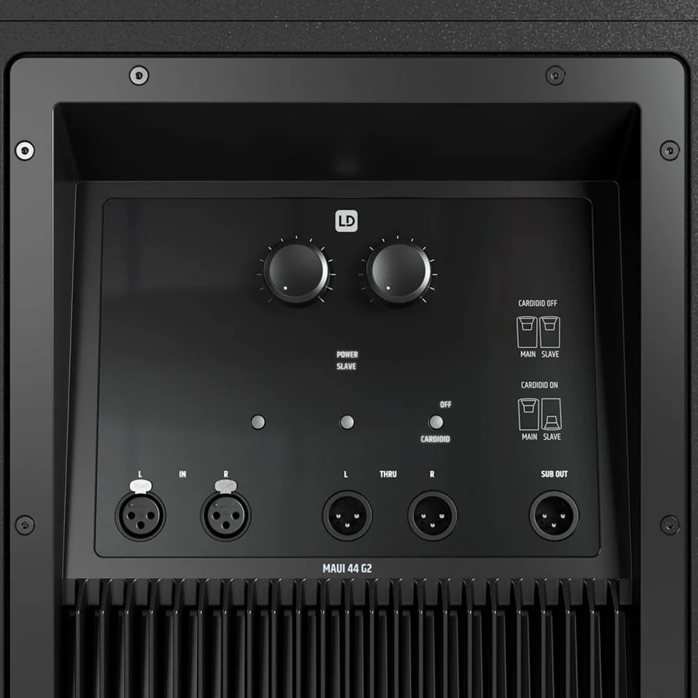 LD Systems MAUI 44 G2 3000W Column PA Speaker (Black) - Image 4