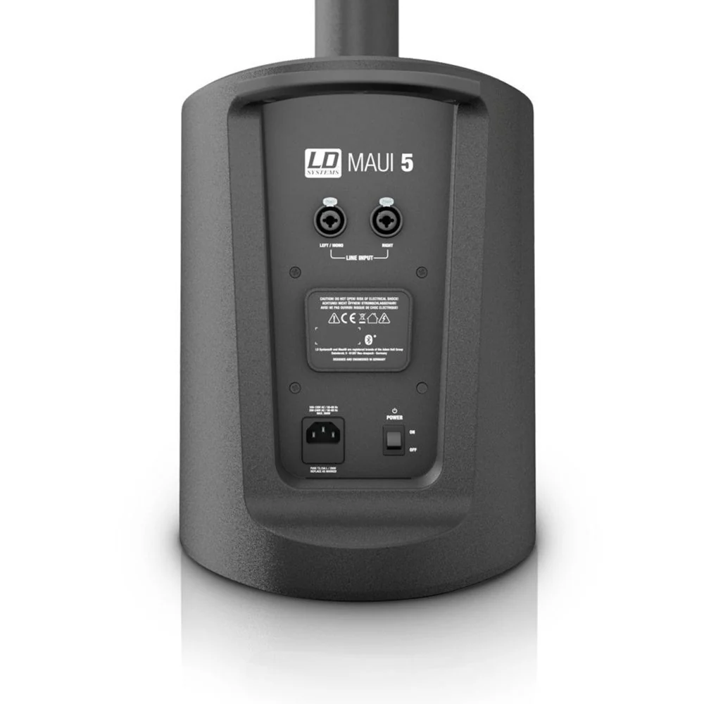LD Systems MAUI 5 800W Column PA System with Mixer Black - Image 6