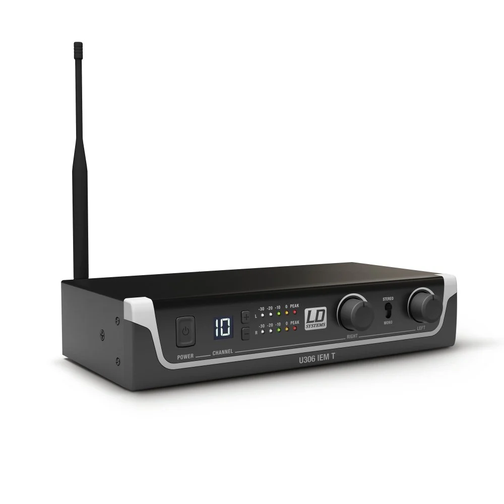 LD Systems U306 Wireless In Ear Monitoring System LDU306IEMHP 655-679MHz Frequency - Image 2