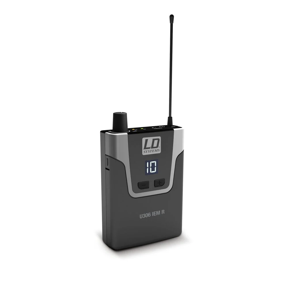 LD Systems U306 Wireless In Ear Monitoring System LDU306IEMHP 655-679MHz Frequency - Image 4