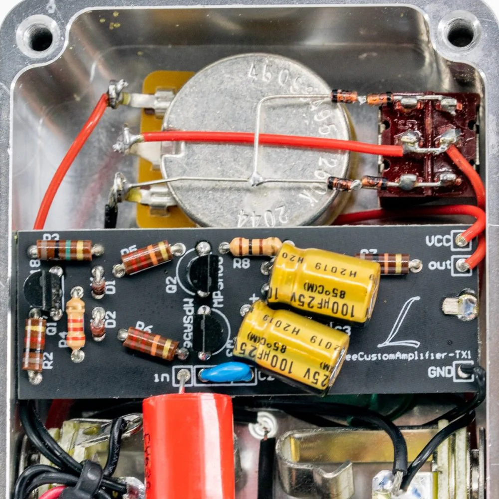 Lee Custom Amp TX-1 Transformer Amplified Clean Boost w/ 140dB S/N Ratio - Image 4