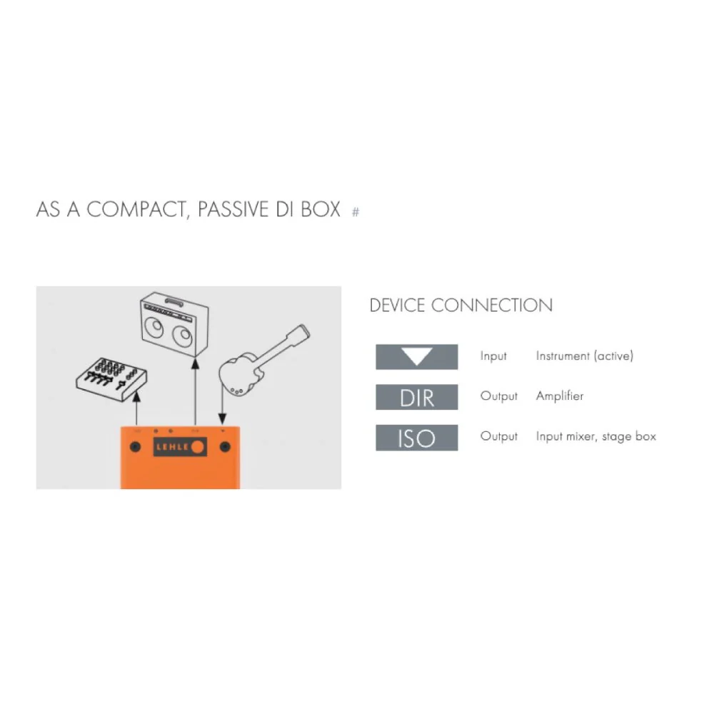 Lehle P-Split III Transformer Isolated Passive Output Splitter (1x Input & 2x Output) - Image 17