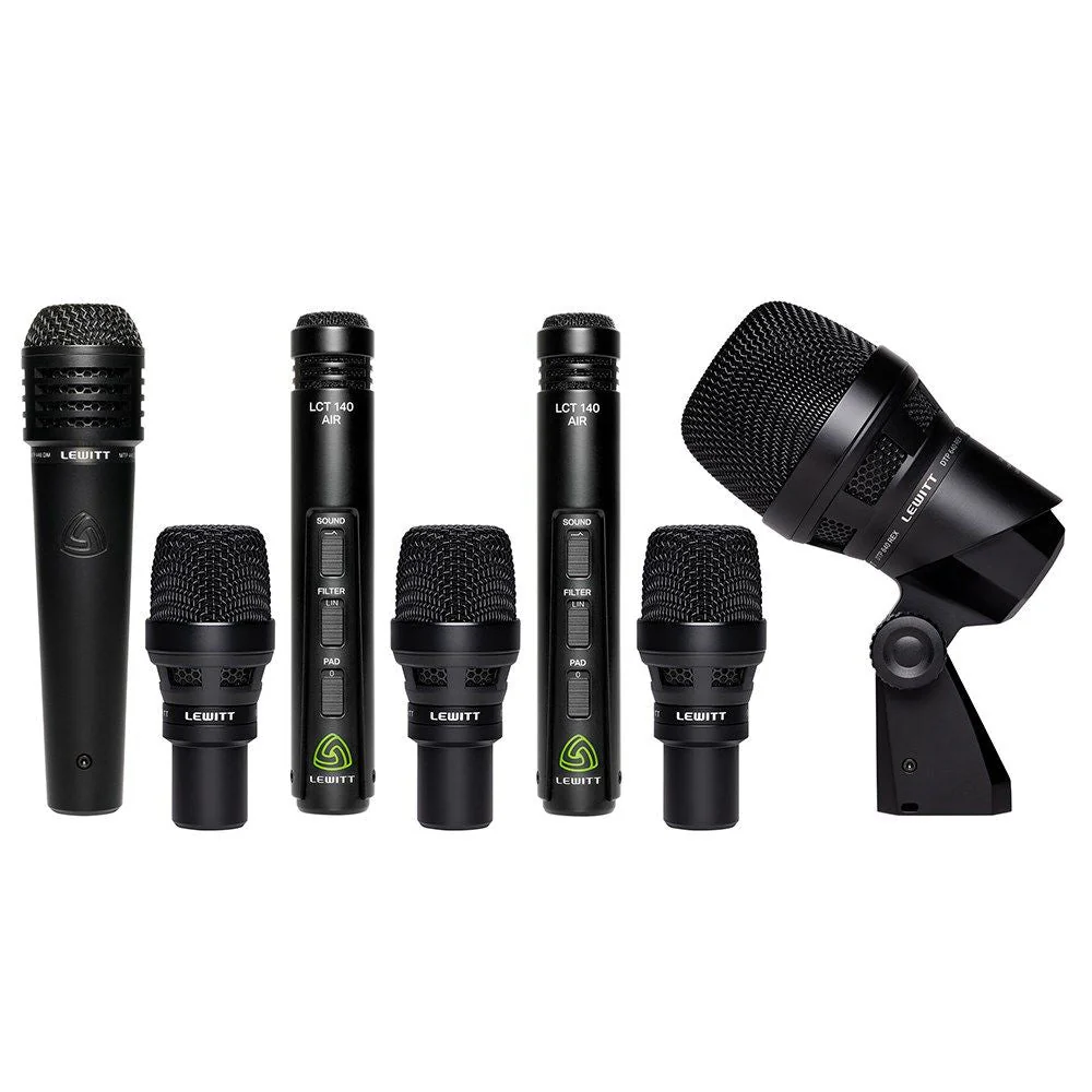 Lewitt DTP BEAT KIT 7 PRO 7 Piece Drum Mic Kit - Image 3