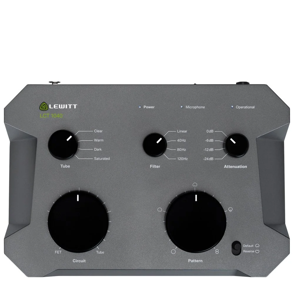 Lewitt LCT 1040 Ultimate Microphone System Hybrid Tube Microphone & FET Output - Image 6