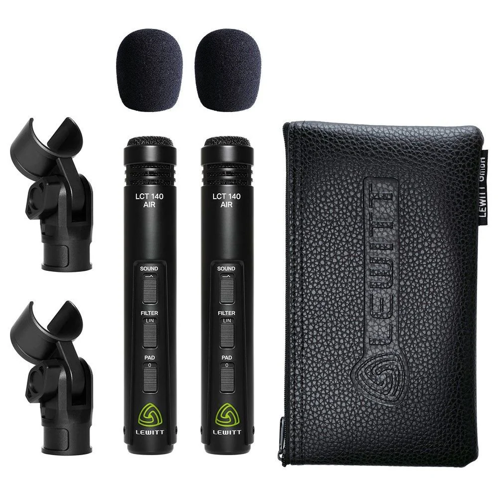 Lewitt LCT 140 AIR Pair Small Diaphragm Condenser Microphone Matched Pair - Image 2
