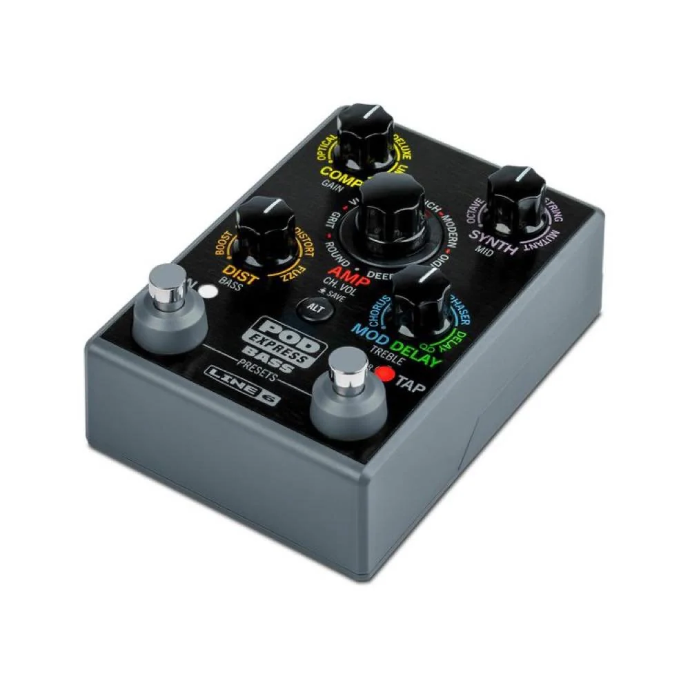 Line 6 POD EXPRESS Bass Portable Multi Effects & Stereo Amp / Cabinet Modeller - Image 3