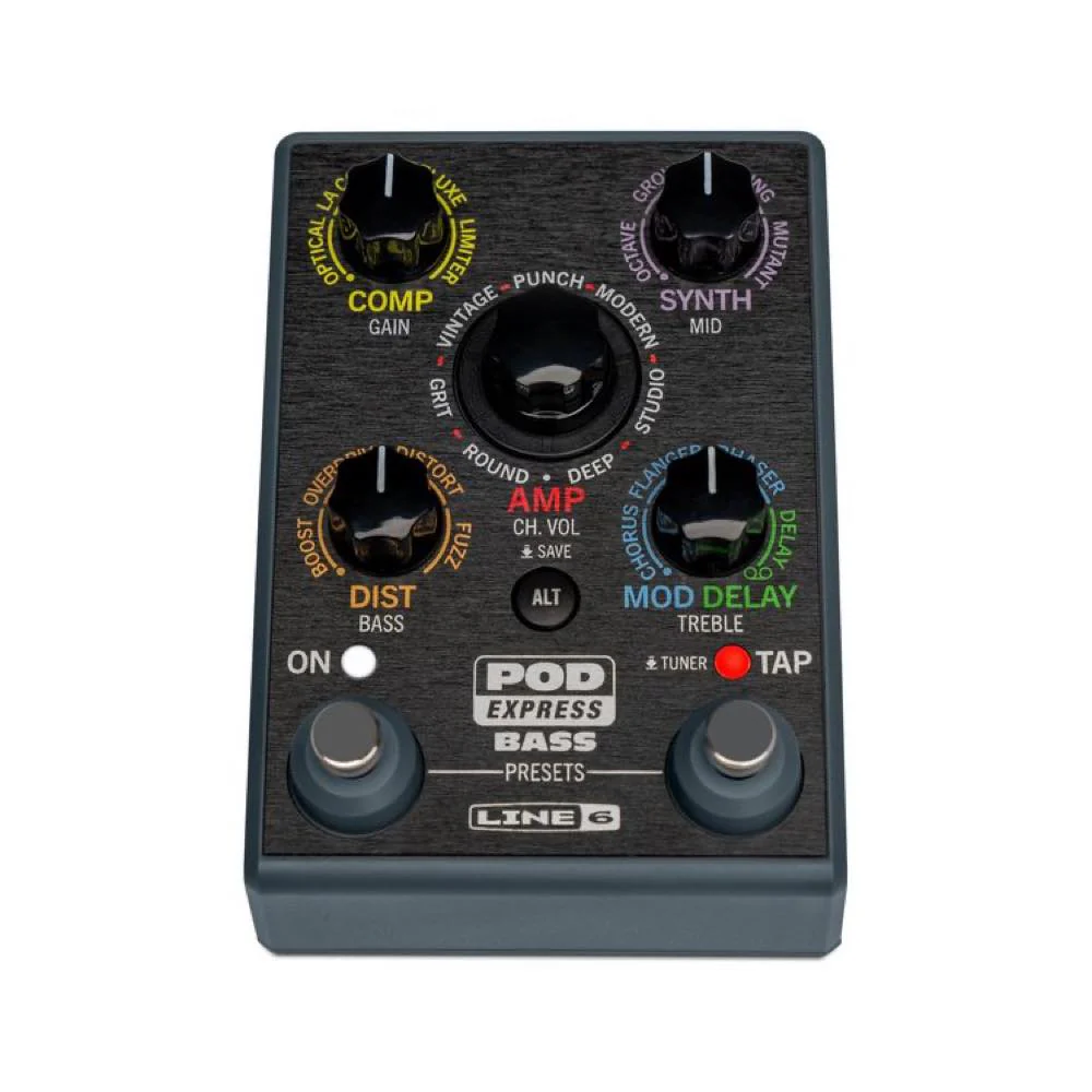 Line 6 POD EXPRESS Bass Portable Multi Effects & Stereo Amp / Cabinet Modeller - Image 4