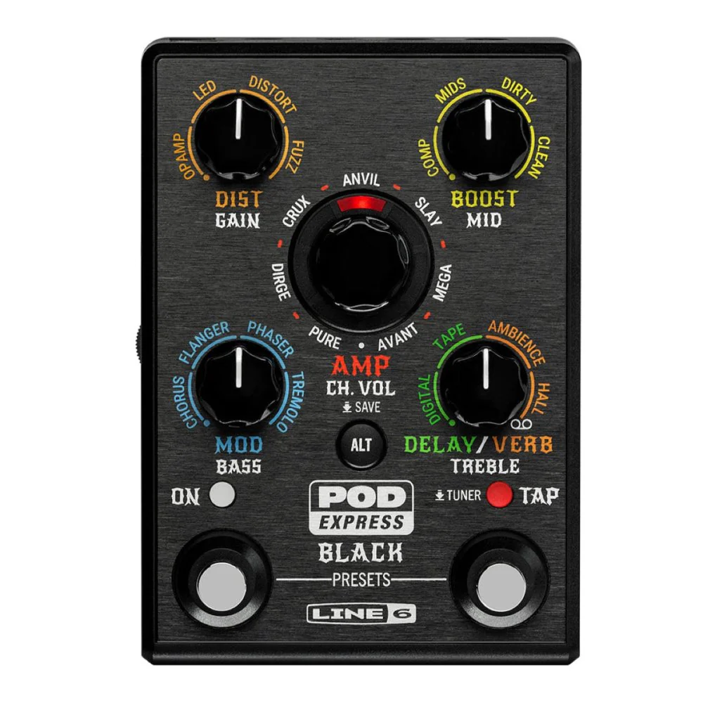 Line 6 POD EXPRESS Black High Gain Portable Multi Effects & Stereo Amp / Cabinet Modeller SYDNEY PICK-UP ONLY - Image 3