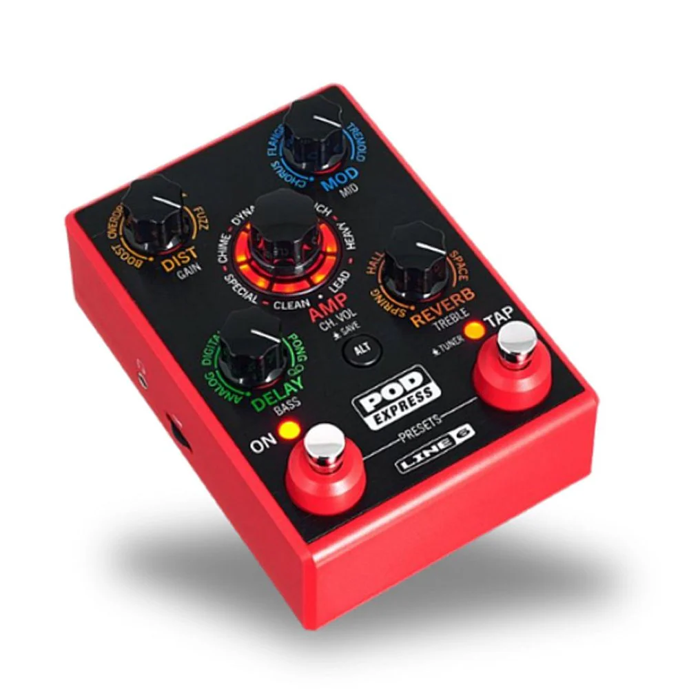 Line 6 POD EXPRESS Guitar Portable Multi Effects & Stereo Amp / Cabinet Modeller - Image 8