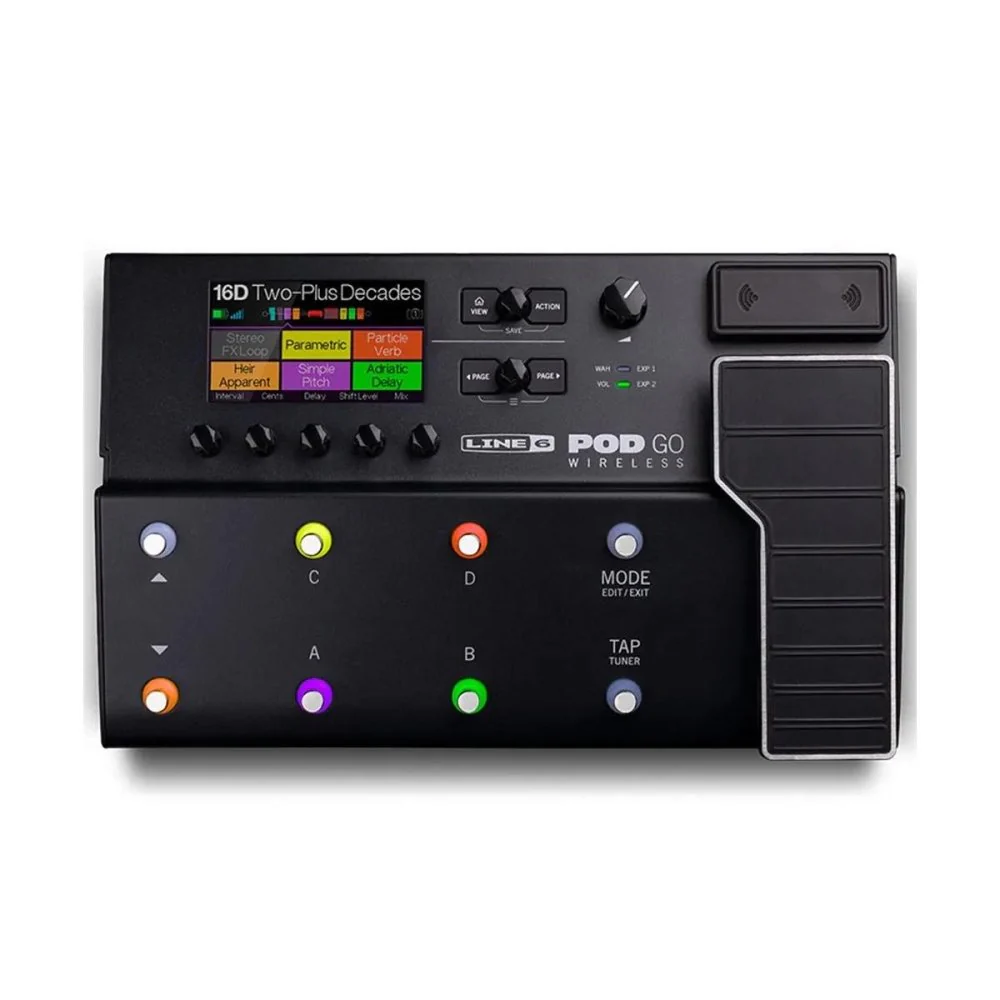 Line 6 POD Go WIRELESS Amp & Effects Processor w/ Relay G10T II Transmitter