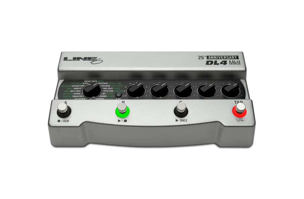 Line 6 DL4 MK2 25th Anniversary Silver Limited Edition Advanced Delay Modeller - Image 3